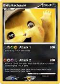 Evil pikachu