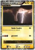 tornade et écla