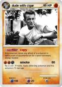 dude with cigar