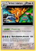 M Gen 1 starter