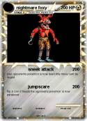 nightmare foxy