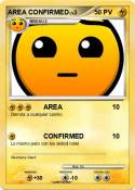 AREA CONFIRMED