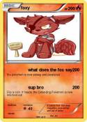 foxy