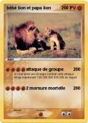 bébé lion et