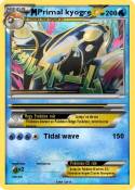 Primal kyogre