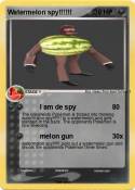 Watermelon spy!