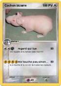 Cochon bizarre