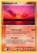 burning hot
