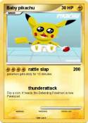 Baby pikachu