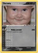 The baby