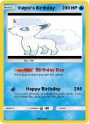 Vulpix's Birthd