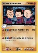 we are number