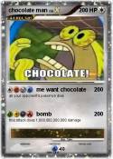 chocolate man