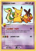 pokemon team