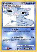 Splash kitty