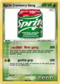 Sprite Cranberr