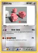 LEGO pig