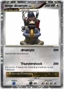 singe dinamyte