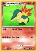 Ash's Cyndaquil