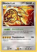 Pikachu X