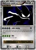 darkness sonic