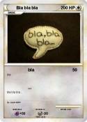 Bla bla bla