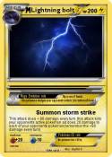Lightning bolt