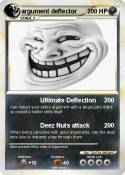argument deflec
