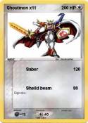 Shoutmon x11