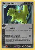 Dark tyranitar