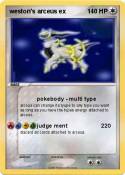 weston's arceus
