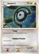 Unown C