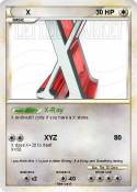 X