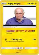 Angry old guy