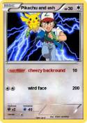 Pikachu and ash