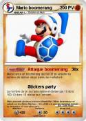 Mario boomerang