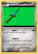 ITEM: Sword of
