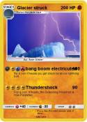 Glacier struck