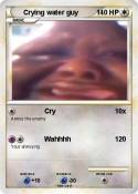 Crying water