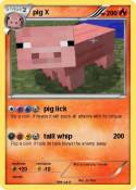 pig X