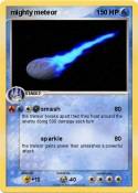 mighty meteor