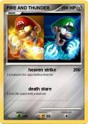 FIRE AND THUNDE