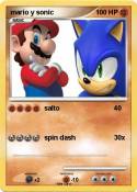 mario y sonic
