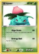 3D Ivysaur