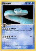 blue snake
