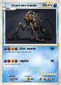 lézard des marai