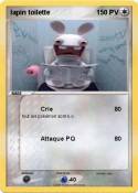 lapin toilette