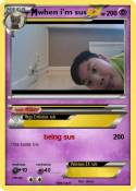 when i'm sus