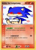 sunky the hedge