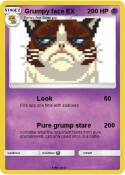 Grumpy face EX